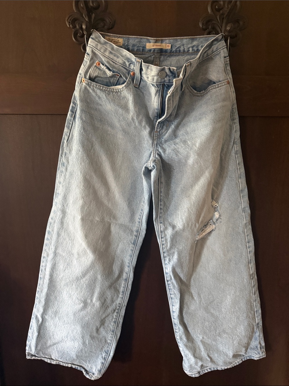 Levi’s women’s XL straight jeans